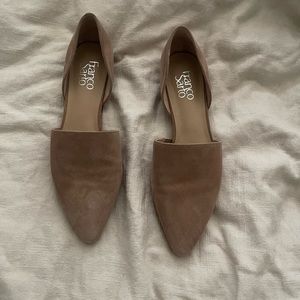 Franco Sarto Aria suede Mocha flats